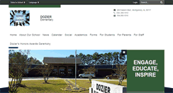 Desktop Screenshot of dozier.mps-al.org