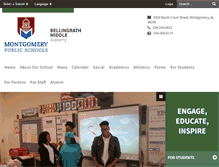 Tablet Screenshot of bellingrath.mps-al.org